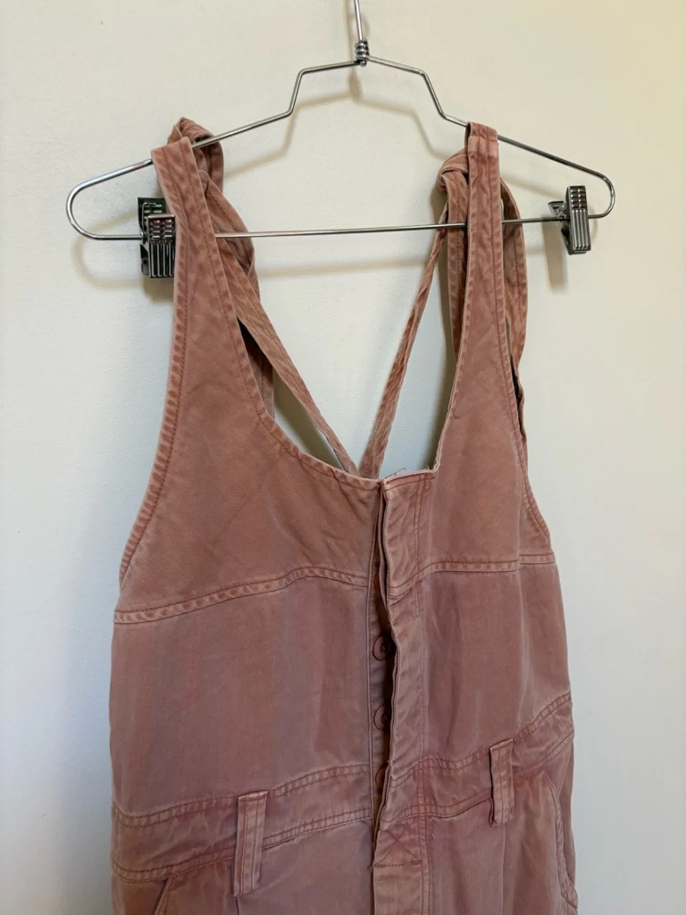 NWOT Free People Must Have Wide-Leg Overalls Size Small